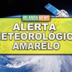 Met Eireann emitiu um alerta meteorológico amarelo para 7 condados!