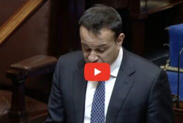 Leo Varadkar falou durante o debate de hoje na Câmara dos Deputados [VÍDEO]