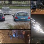 Árvores quebradas, inundações, milhares de pessoas sem eletricidade – os efeitos da tempestade Ellen