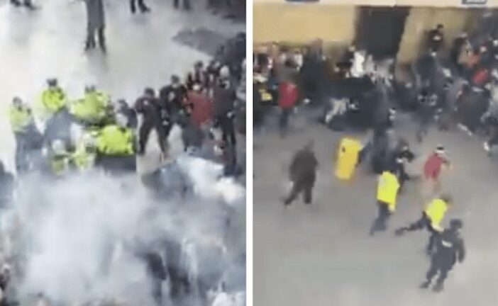 Protesto em Dublin! A Garda entrou em confronto com os manifestantes! [VÍDEO]